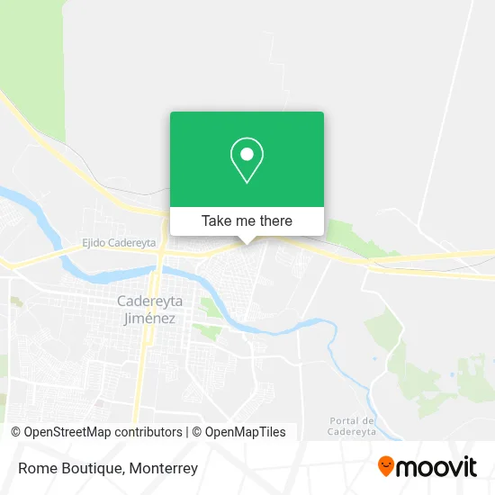 Roma Boutique map