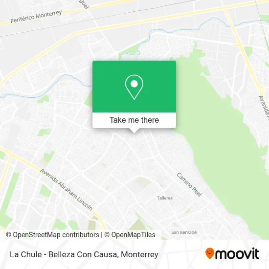 La Chule - Belleza Con Causa map