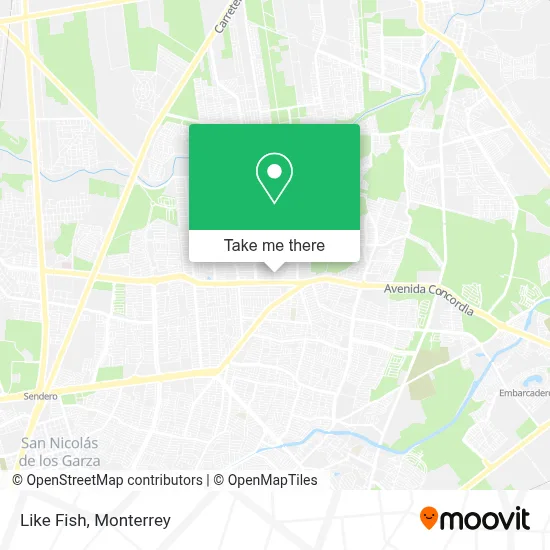 Like Fish map