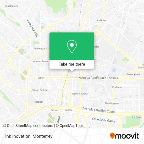 Ink Inovation map