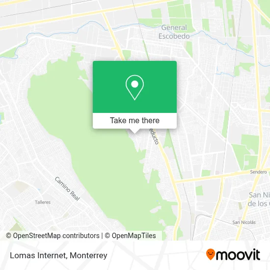 Lomas Internet map