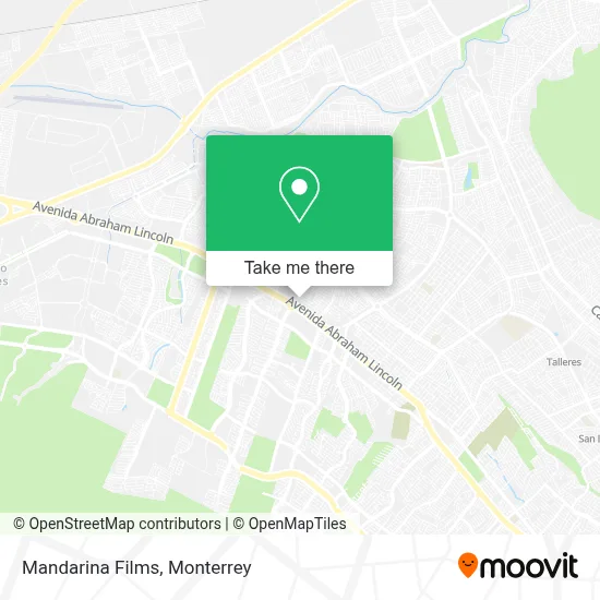 Mandarina Films map