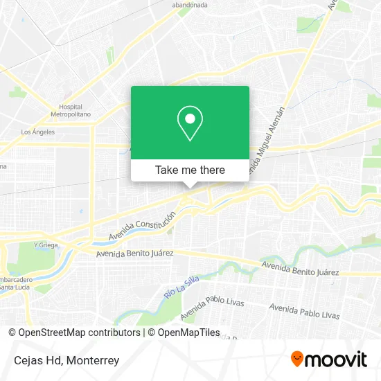 Cejas Hd map