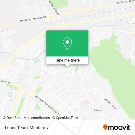 Lobos Team map