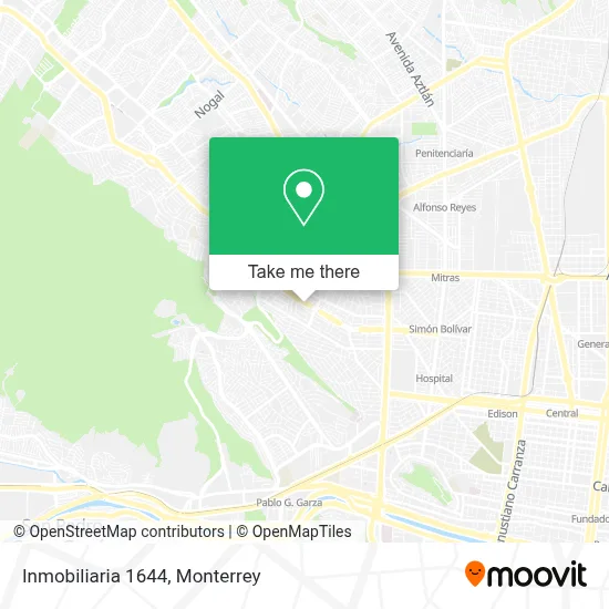 Inmobiliaria 1644 map