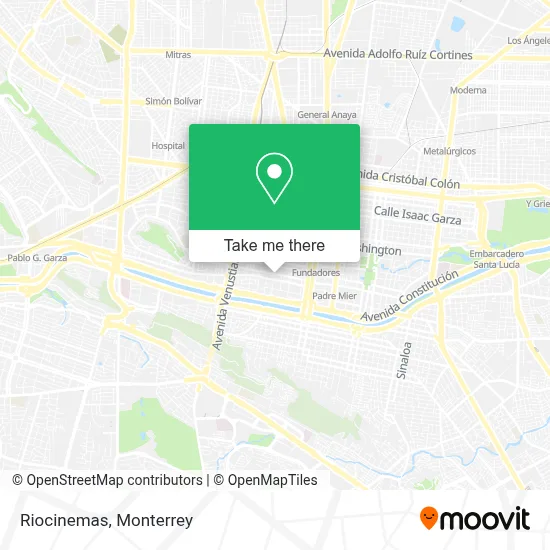 Riocinemas map
