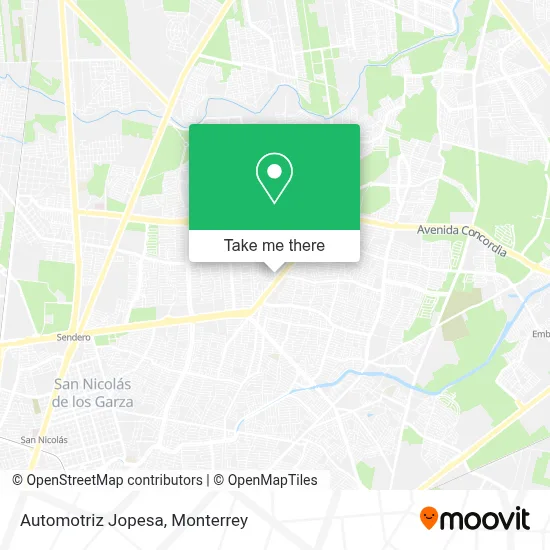 Automotriz Jopesa map
