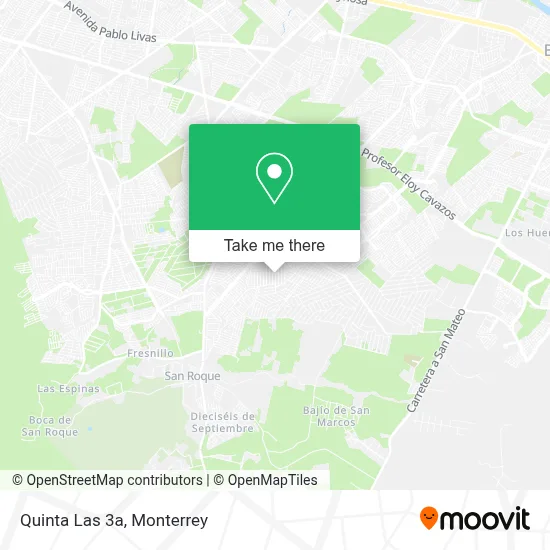 Quinta Las 3a map