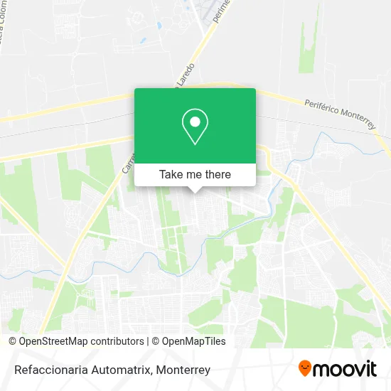 Refaccionaria Automatrix map