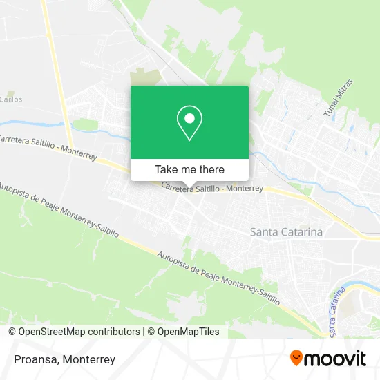Proansa map
