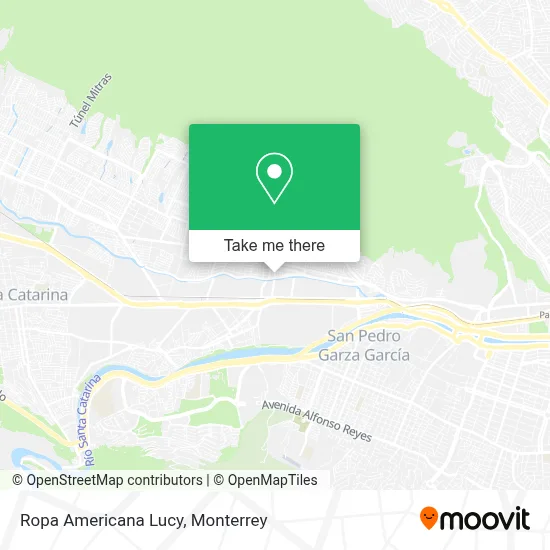 Ropa Americana Lucy map