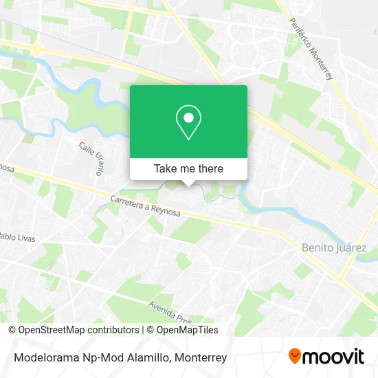 Modelorama Np-Mod Alamillo map