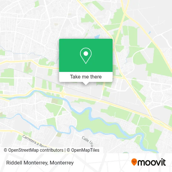Riddell Monterrey map
