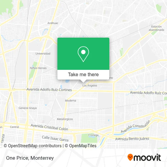 One Price map