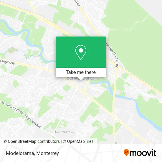 Modelorama map