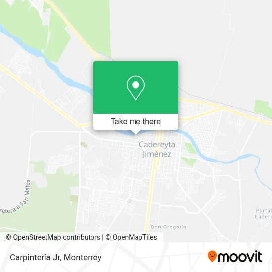 Carpintería Jr map