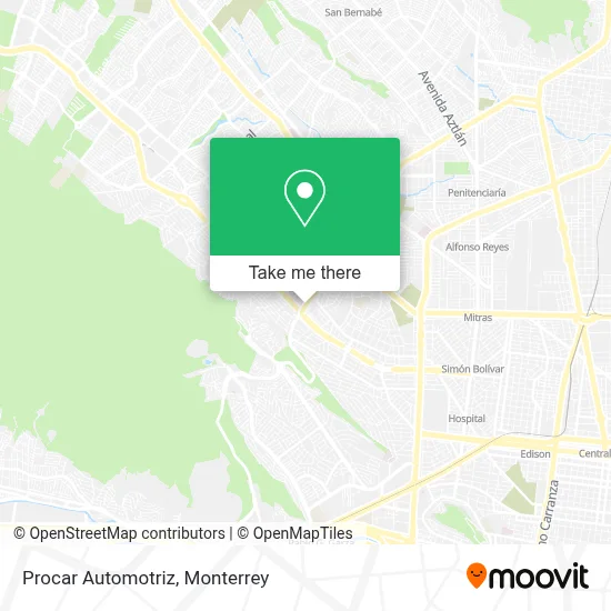 Procar Automotriz map