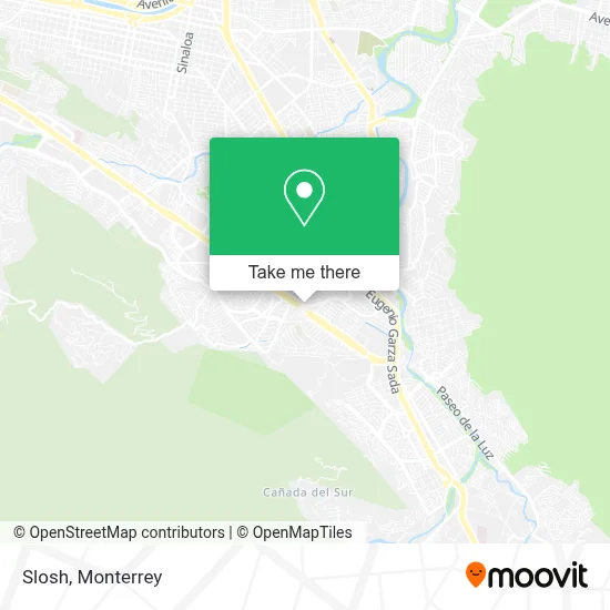 Slosh map