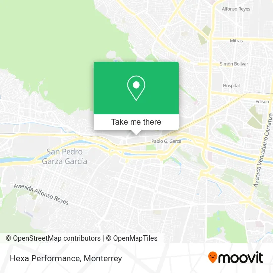 Hexa Performance map