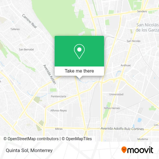 Quinta Sol map