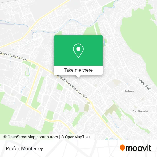 Profor map