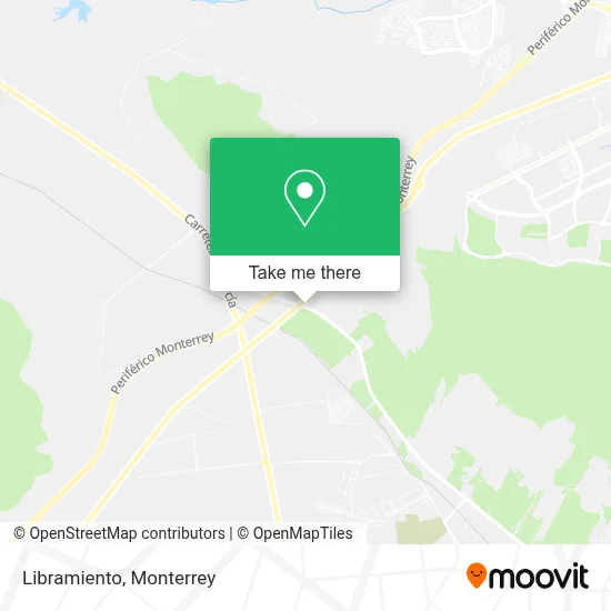 Libramiento map