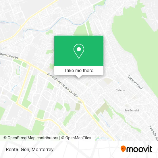 Rental Gen map