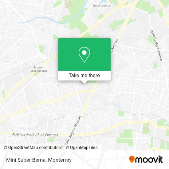 Mini Super Berna map