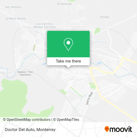 Doctor Del Auto map