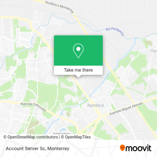 Account Server Sc map
