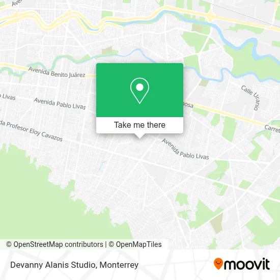 Devanny Alanis Studio map
