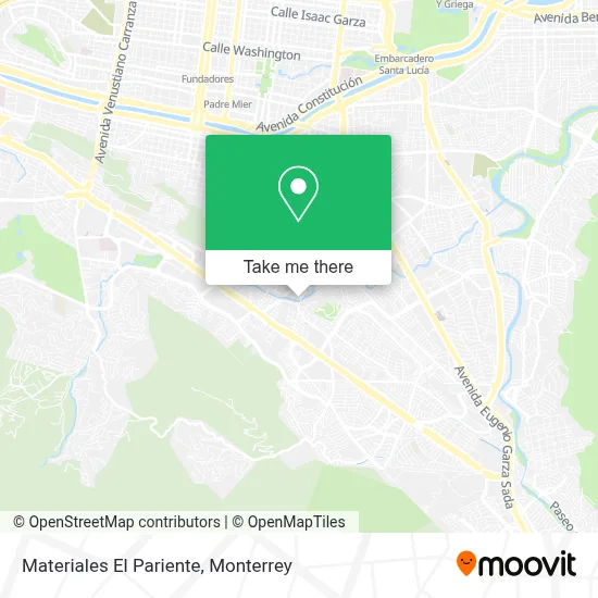 Materiales El Pariente map