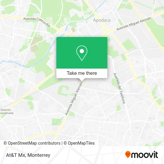 At&T Mx map
