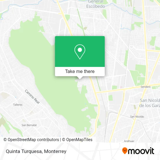 Quinta Turquesa map