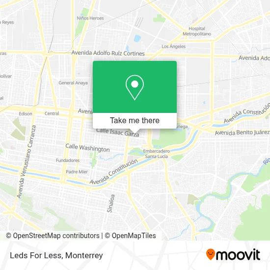 Leds For Less map