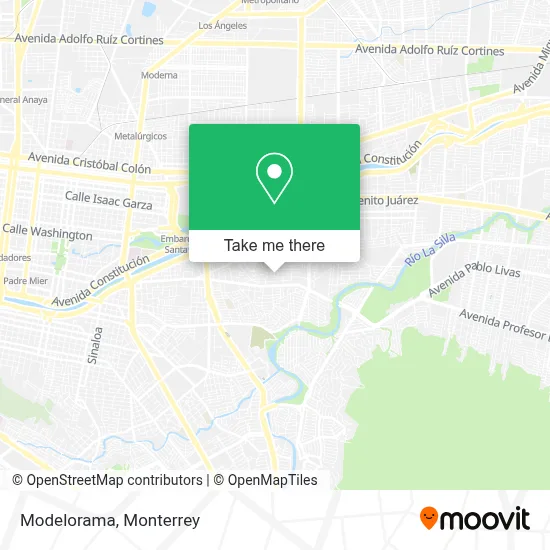 Modelorama map