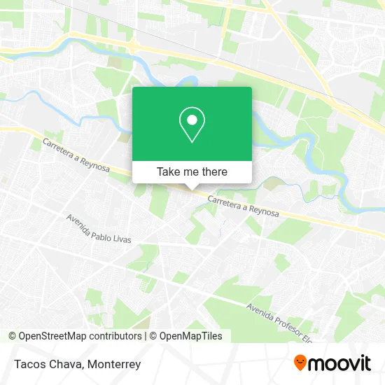 Tacos Chava map
