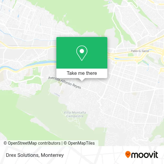 Drex Solutions map