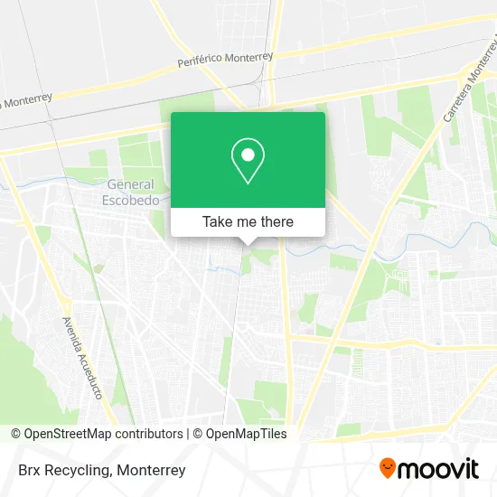 Brx Recycling map