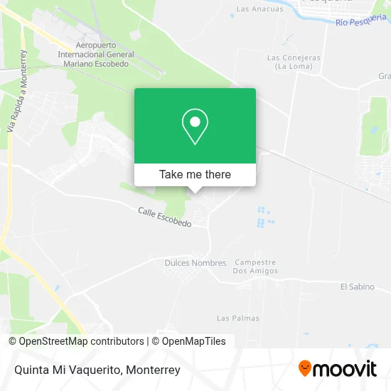 Quinta Mi Vaquerito map