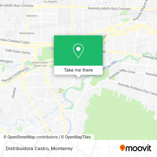 Distribuidora Castro map