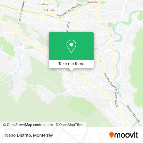 Nano Distrito map