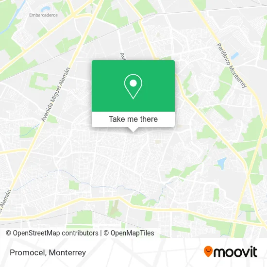 Promocel map