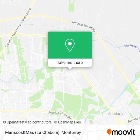 Mariscos&Más (La Chabela) map