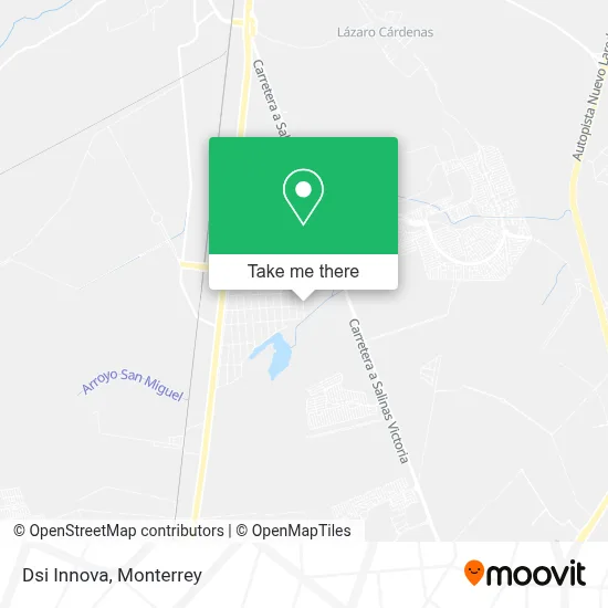 Dsi Innova map