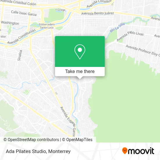 Ada Pilates Studio map