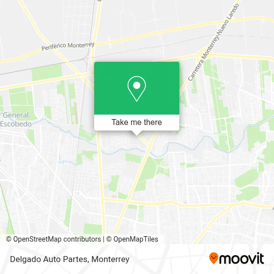 Delgado Auto Partes map