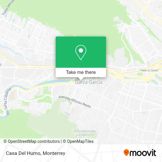 Casa Del Humo map