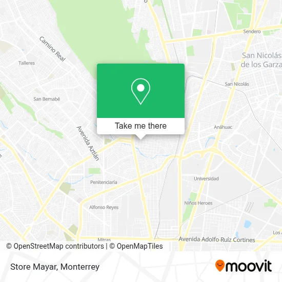 Store Mayar map