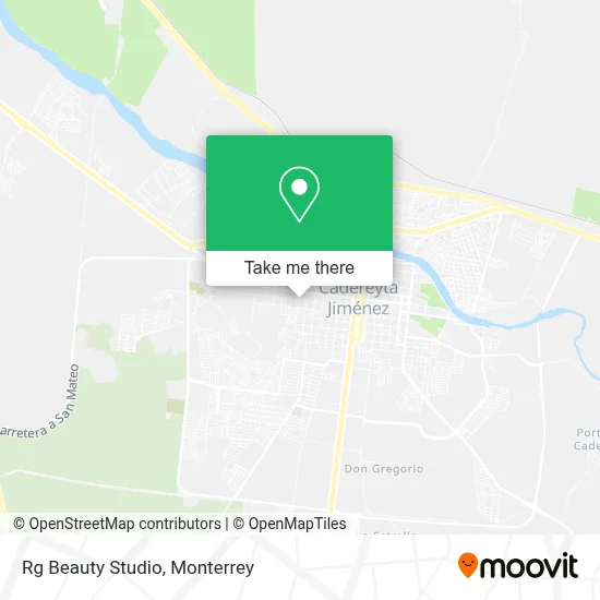 Rg Beauty Studio map